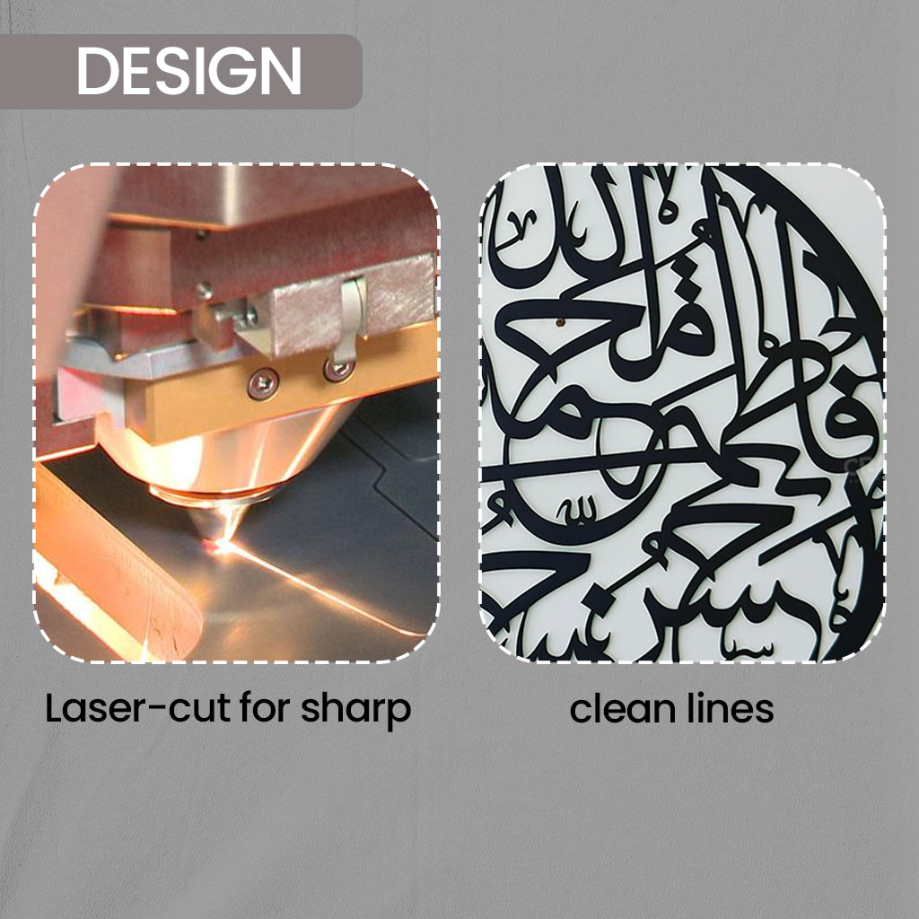 Panjetan Pak 3D Islamic Wall Art – Shia Muslim Home Decor & Gift