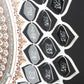 3D Islamic Wall Art - 99 Names of Allah in Metal | Modern Arabic Calligraphy Decor by Craftholic