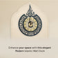 Allah (SWT) Name Islamic Wall Clock With Classic Numbers Craftholic