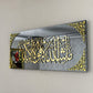 Mashallah La Quwwata Illa Billah Islamic Wall Art | Black Acrylic Frame with Gold Mirror Calligraphy | Modern Arabic Home Decor