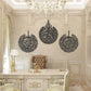 Ayatul Kursi Islamic Wall Art Set with Surah Al Falaq and An Nas