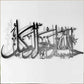 Hasbunallahu Wa Ni'mal Wakeel Metal 3D Islamic Wall Art – elegant black Arabic calligraphy decor for home, office, or prayer room