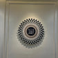 3D Islamic Wall Art - 99 Names of Allah in Metal | Modern Arabic Calligraphy Decor by Craftholic