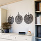 Ayatul Kursi Islamic Wall Art Set with Surah Al Falaq and An Nas