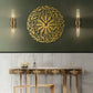 Surah Ikhlas modern Metal Islamic Wall Clock
